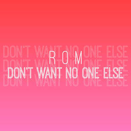 don t want no one else